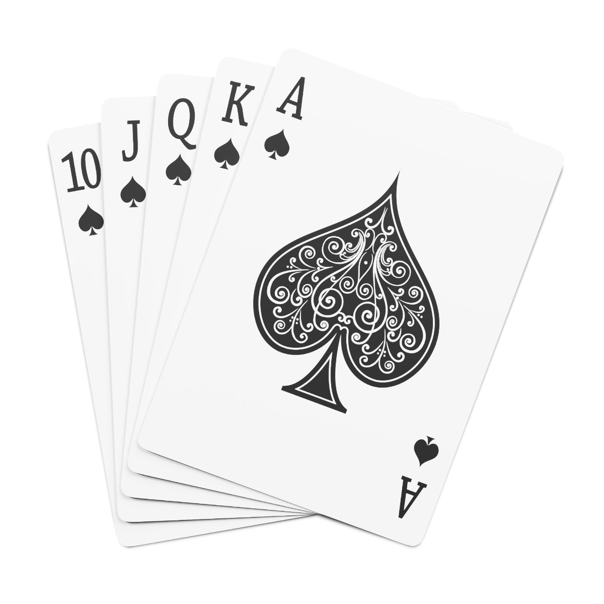 Obstacle Course Artwork Custom Poker Cards