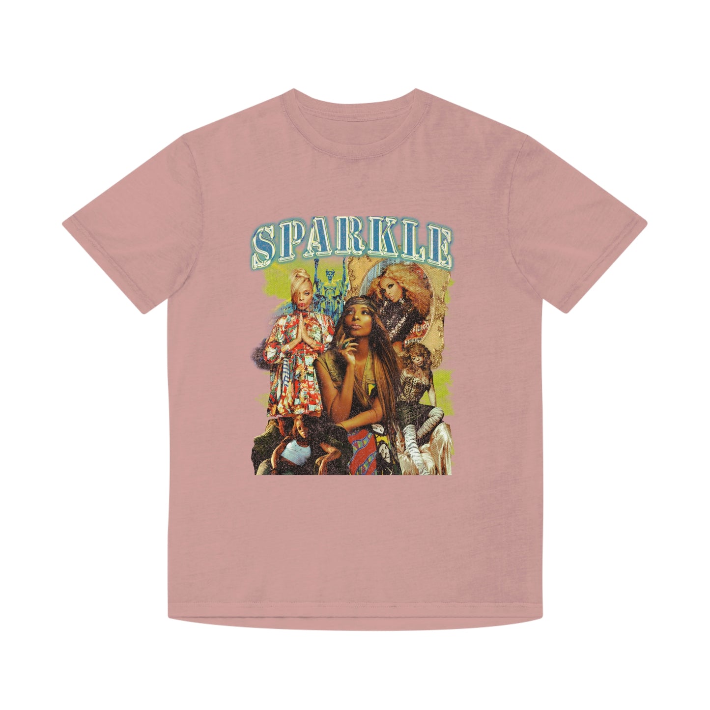 Artist & ICON Sparkle Photo Collage Rock Star Shirt