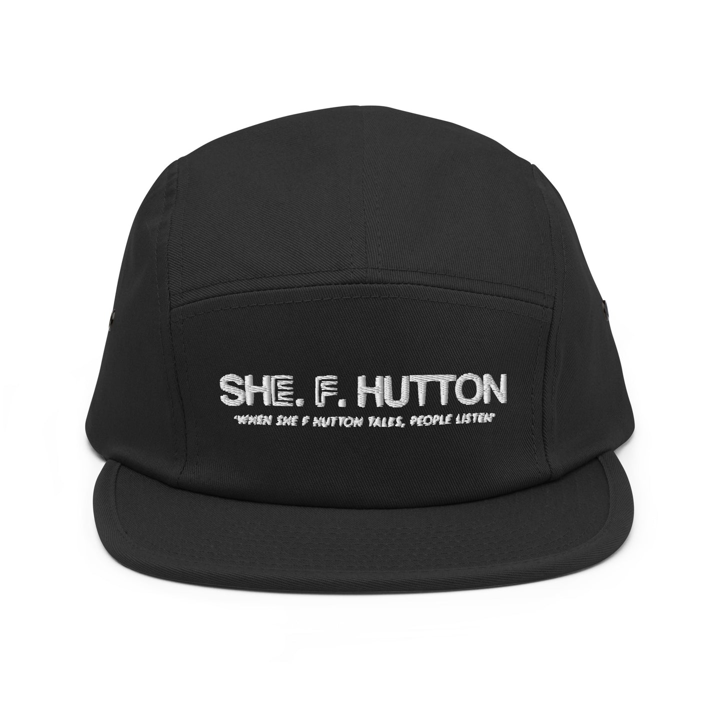 Sparkle's Alias 'SHE. F. Hutton' Five Panel Cap