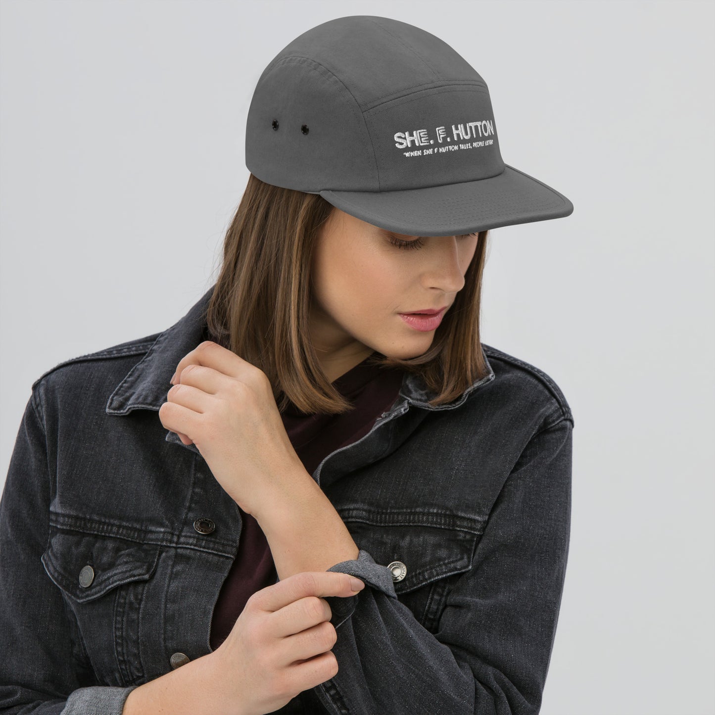Sparkle's Alias 'SHE. F. Hutton' Five Panel Cap