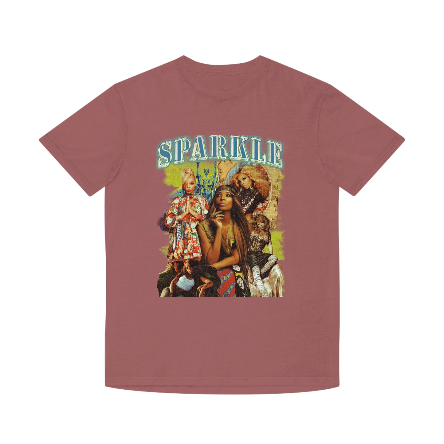 Artist & ICON Sparkle Photo Collage Rock Star Shirt