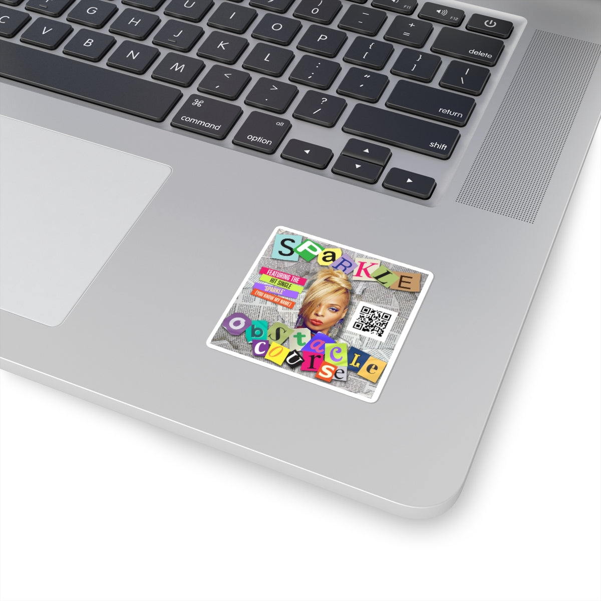 Sparkle Obstacle Course EP Artwork Square Stickers