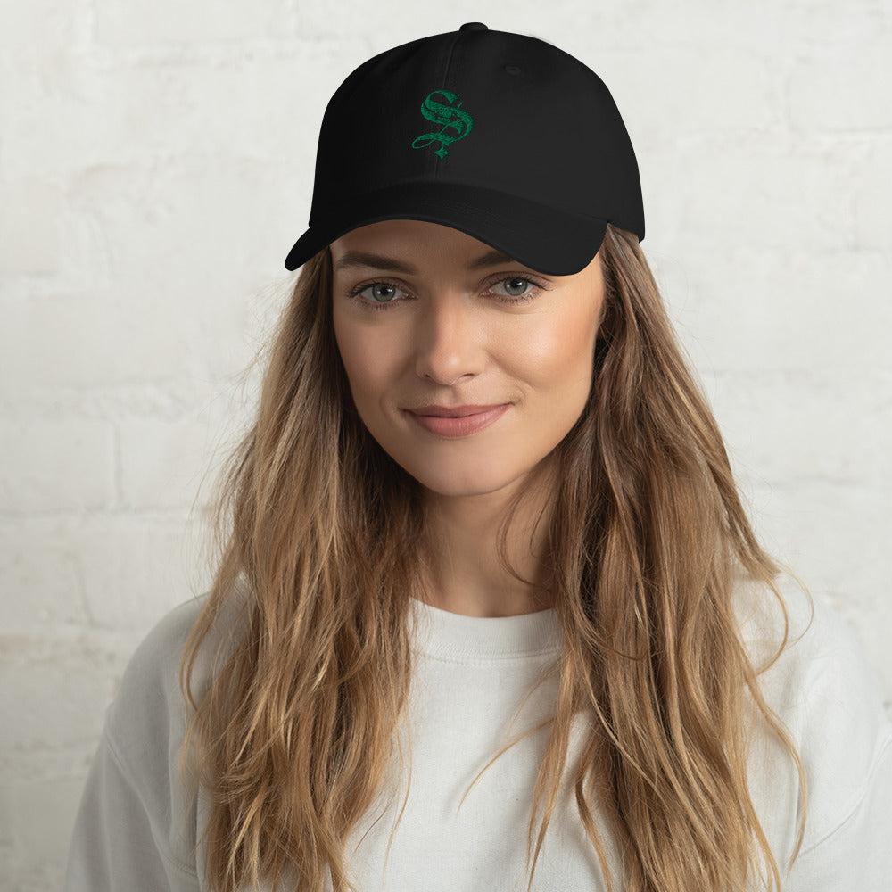 Womens: Sparkle 'S' Logo Dad Hat