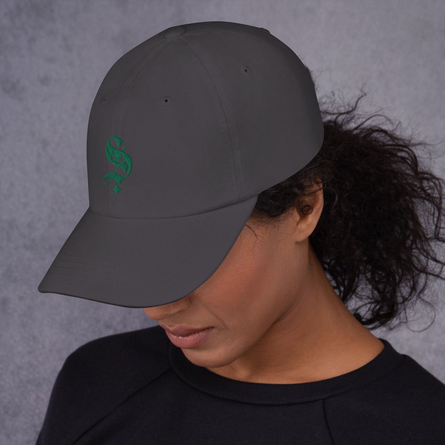 Womens: Sparkle 'S' Logo Dad Hat