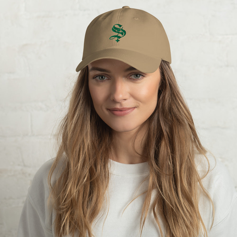 Womens: Sparkle 'S' Logo Dad Hat