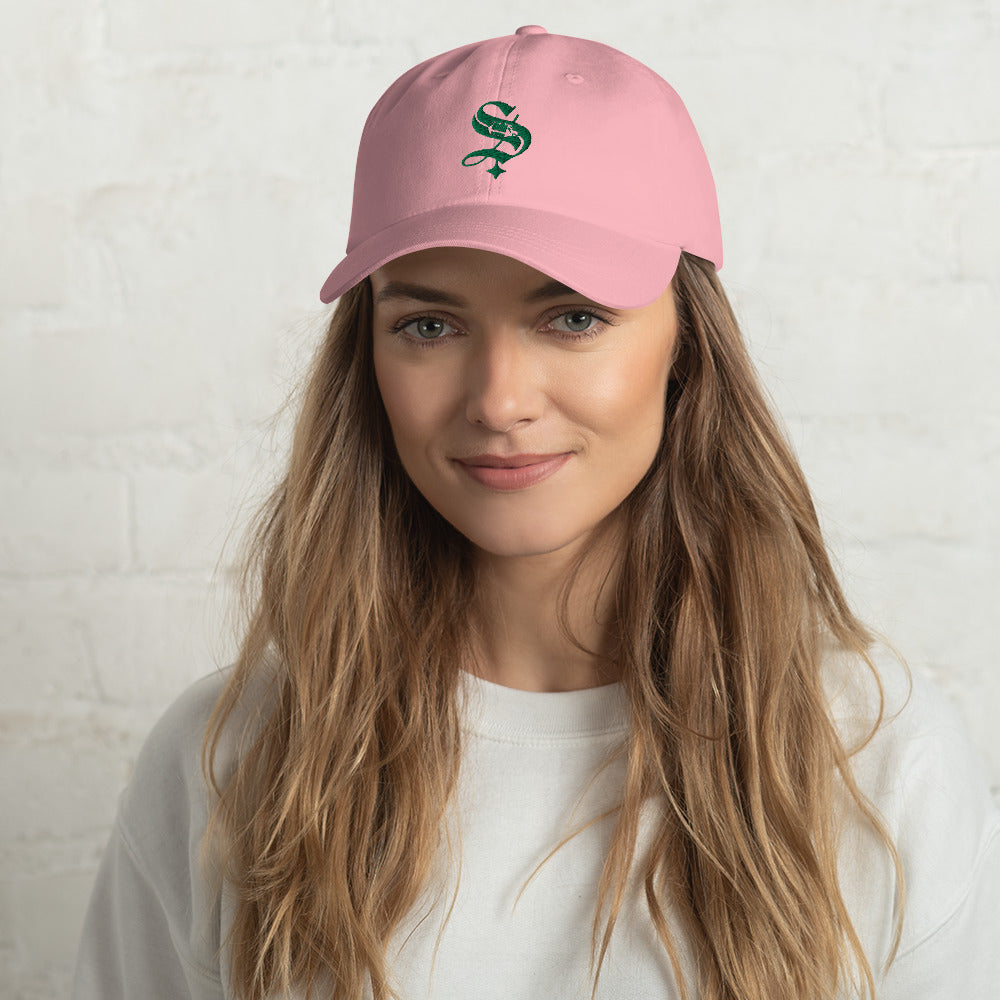 Womens: Sparkle 'S' Logo Dad Hat