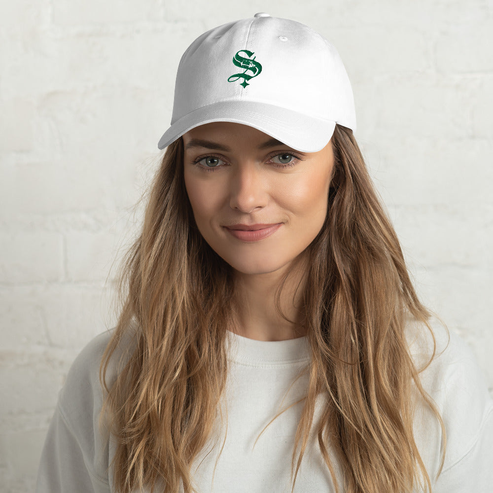 Womens: Sparkle 'S' Logo Dad Hat