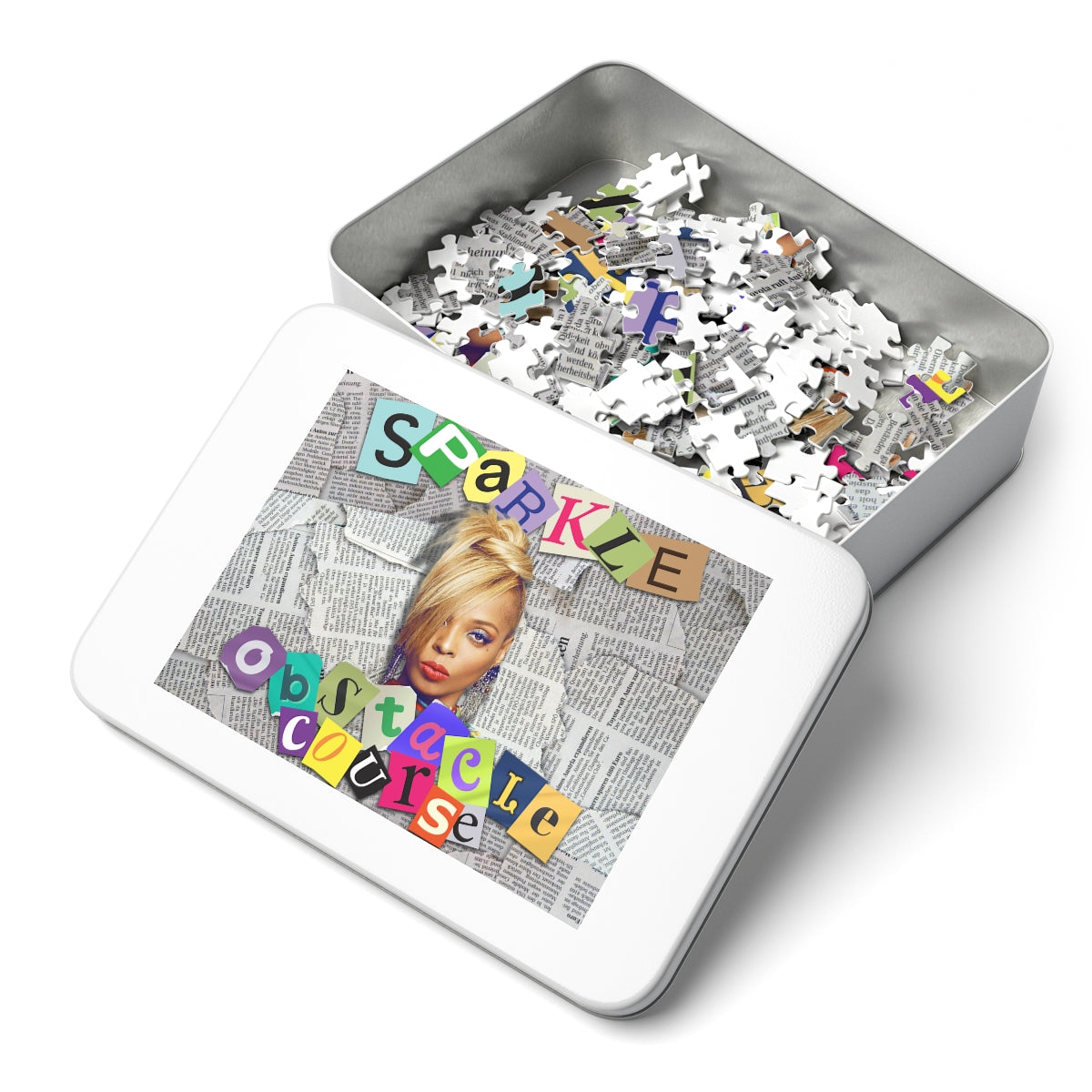 Sparkle's Official Obstacle Course EP Artwork Jigsaw Puzzle (252, 500, 1000-Piece)