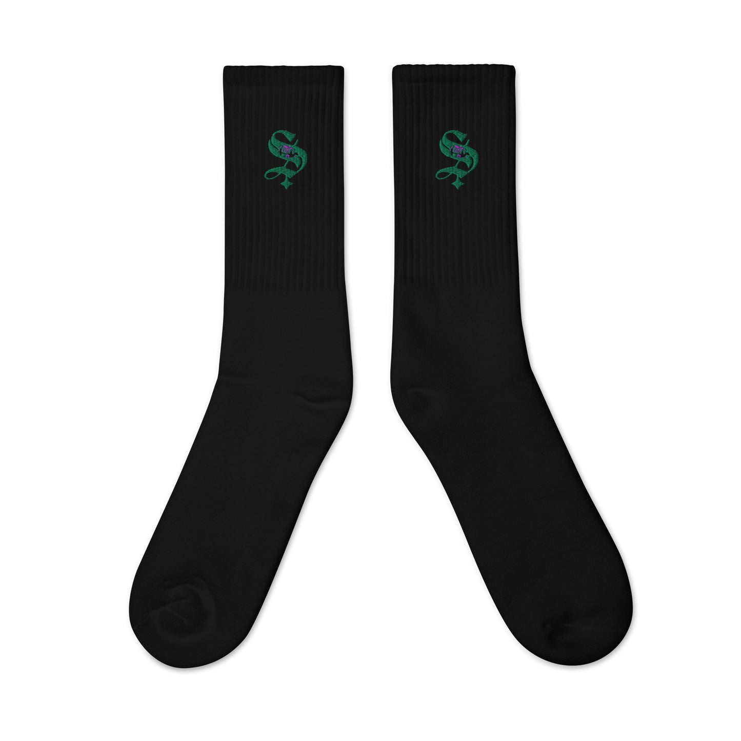 Sparkle: 'S' Logo Embroidered Docks