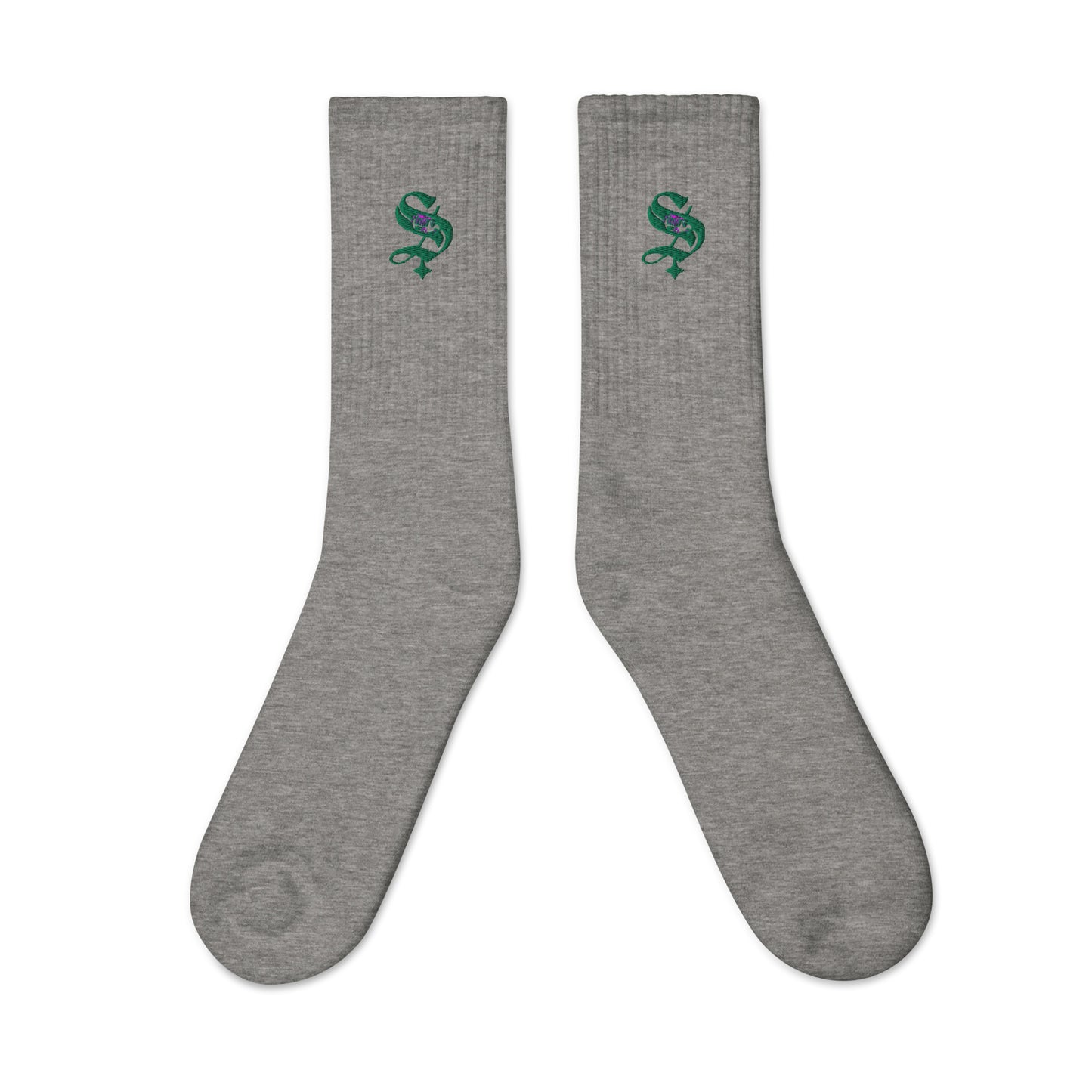 Sparkle: 'S' Logo Embroidered Docks