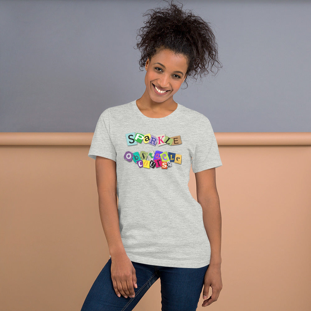 Sparkle: Obstacle Course Artwork Unisex T-Shirt
