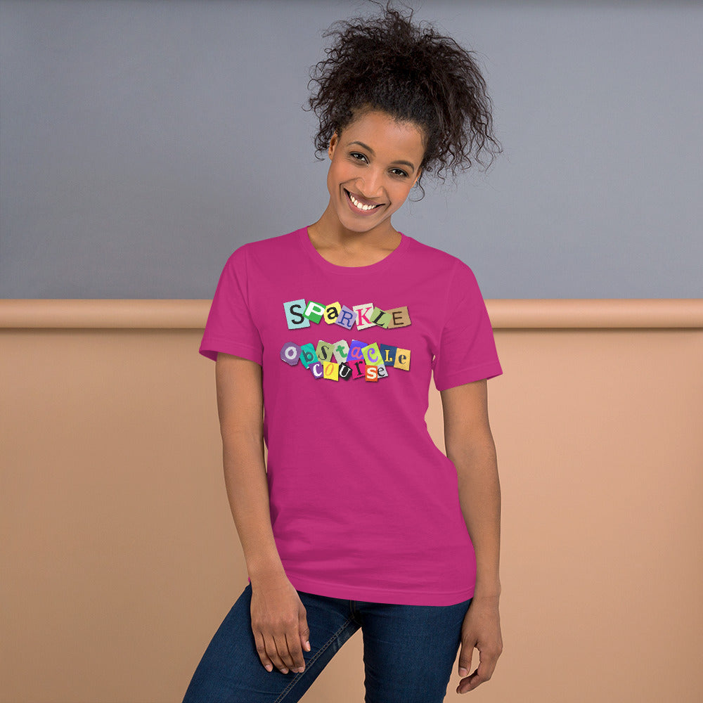 Sparkle: Obstacle Course Artwork Unisex T-Shirt