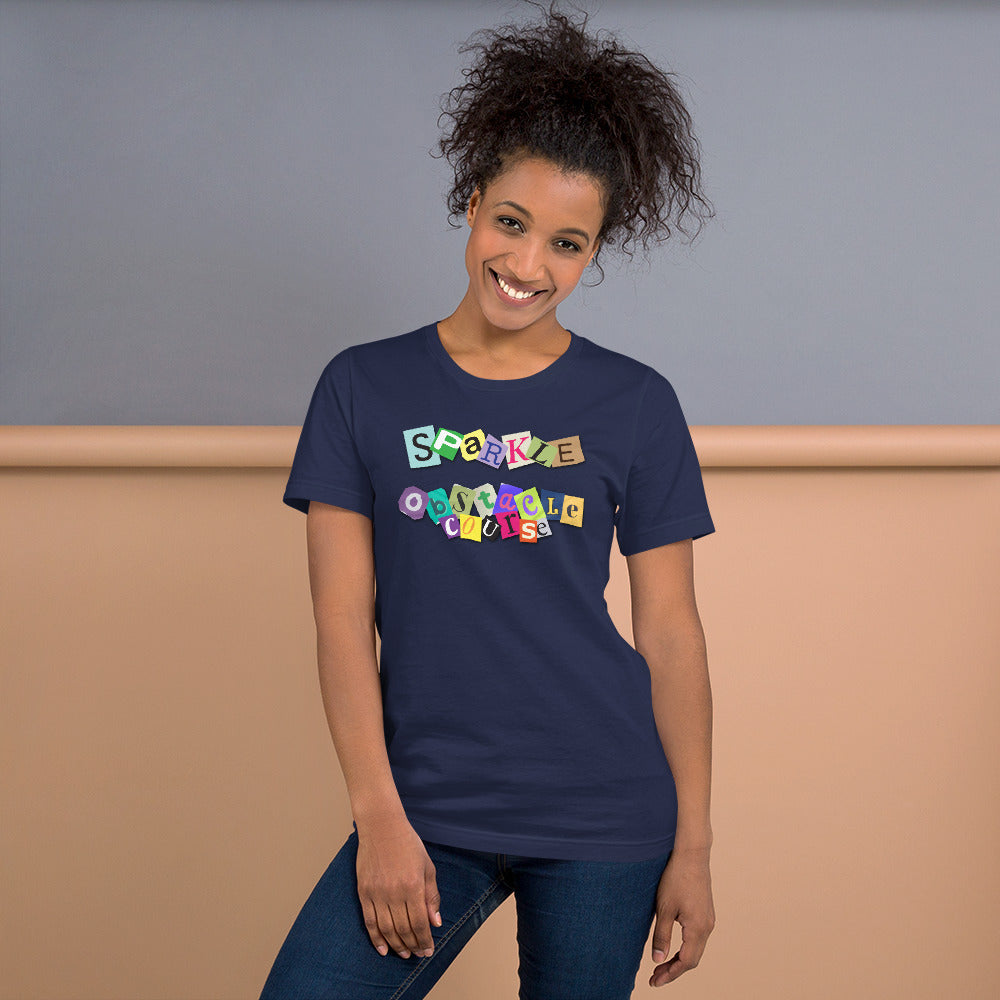 Sparkle: Obstacle Course Artwork Unisex T-Shirt