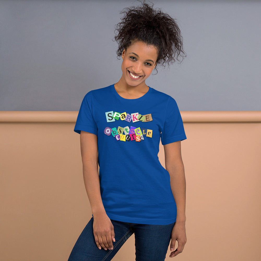 Sparkle: Obstacle Course Artwork Unisex T-Shirt