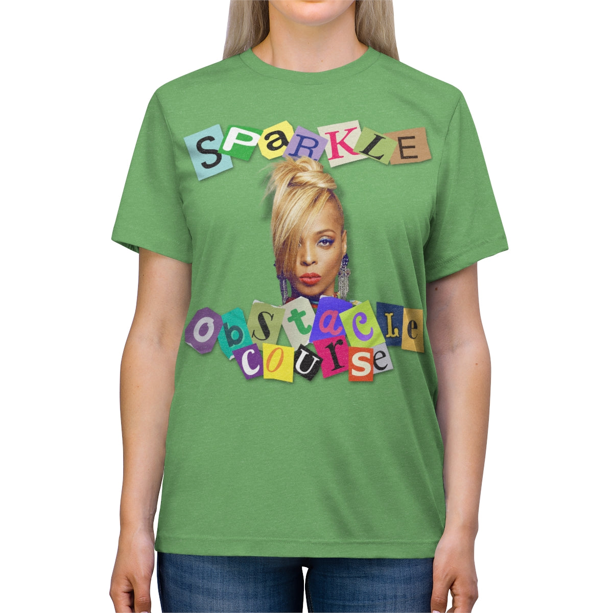 Sparkle Obstacle Course Artwork Unisex Tee